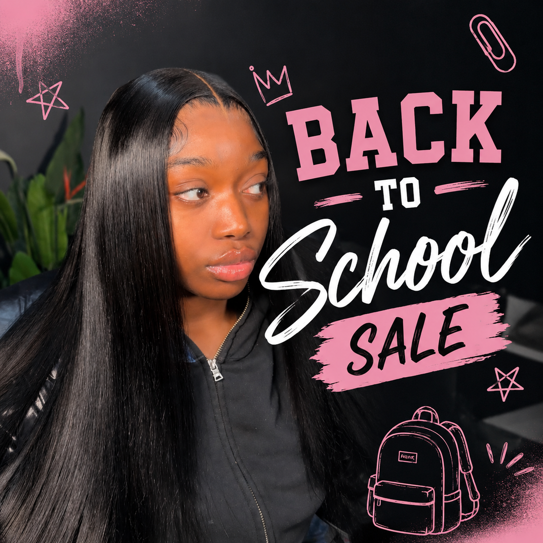 Straight Pre-Plucked Pre-Bleached 13x6 HD Frontal Wig